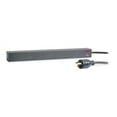 thumbnail image 2 of apc rack mount pdu, basic 208v/20a, (12) outlets, 1u horizontal rackmount (ap9566), 2 of 3