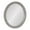 Gray, variant on Kate and Laurel Hogan Farmhouse Round Wall Mirror, 32 inch Diameter, Rustic White, Sophisticated Coastal Mirror for Wall
