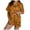 A Gold, variant on Woman Halloween Pajama Set Ghost Pumpkin Print Button Down Short Sleeve Smooth Nightwear with Short Lounge Sets 2 Piece Loose Layering Friendly Womens Pj Set