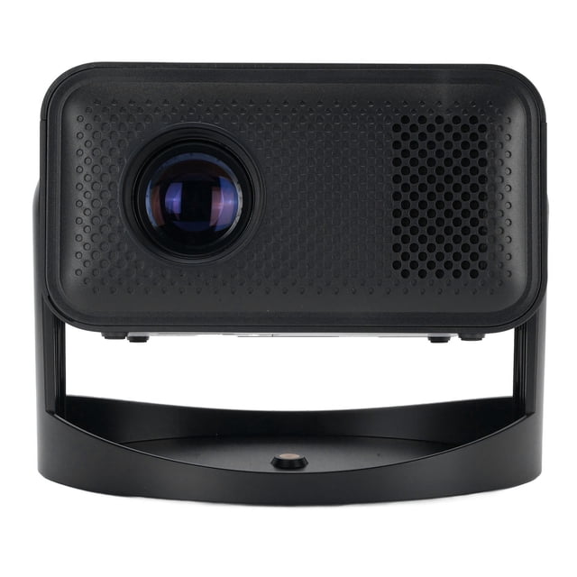 Projecteur Portable avec Cache 1 Go, Mémoire 8 Go, Résolution Native 1024x600P, 5.3 pour Mirroring d'Écran Sans Fil