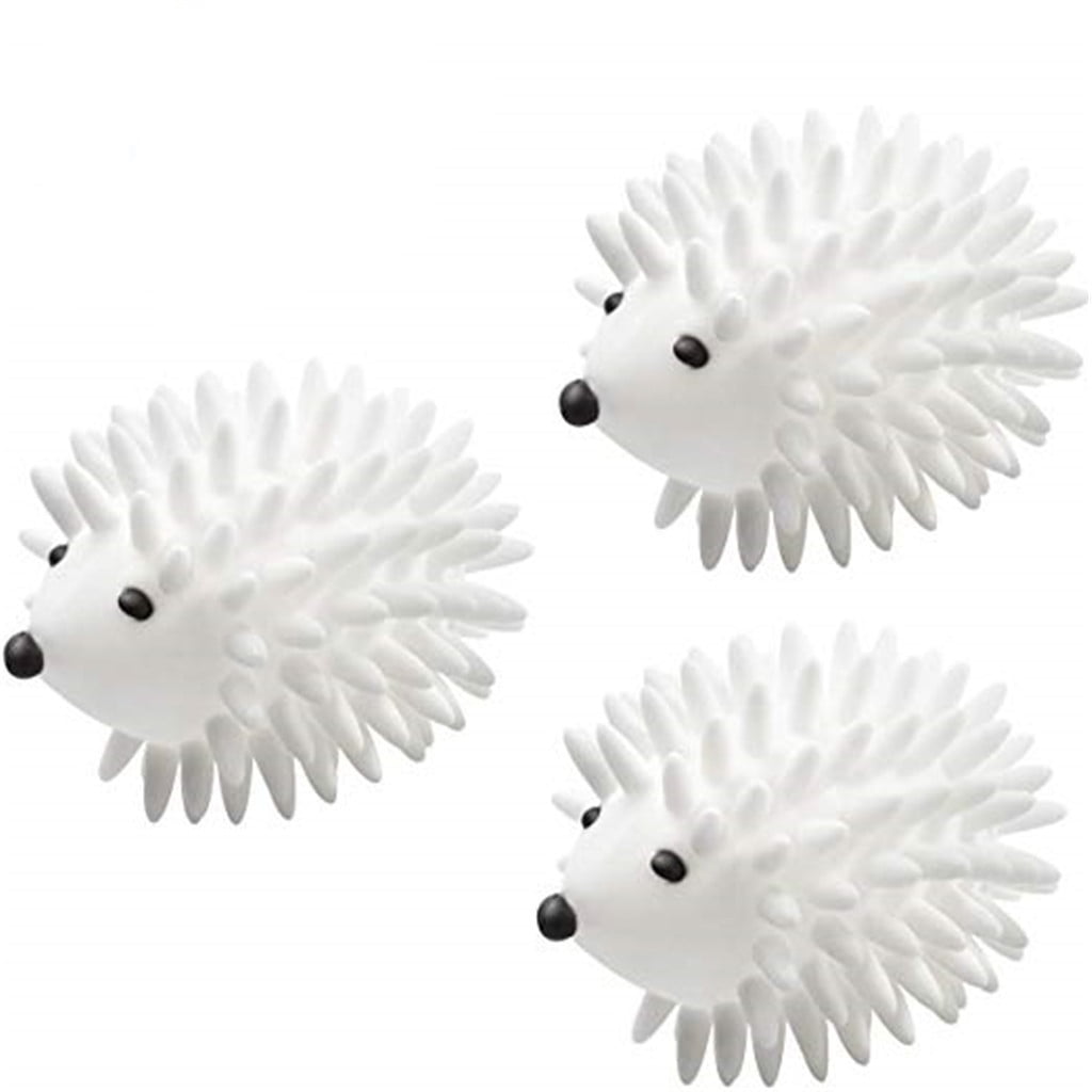 Sttech1 Clothes Will Come Out Soft Fluffy Dryer Machine Anti Static Soft Laundry Washing Balls 3pcs Hedgehog Dryer Ball Laundry Fewer Wrinkles and Less Static Cling Sttech1 Clothes Will Come Out Soft Fluffy Dryer Machine Anti Static Soft Laundry Washing Balls 3pcs Hedgehog Dryer Ball Laundry Fewer Wrinkles and Less Static Cling