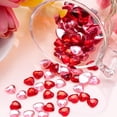 thumbnail image 5 of Crafting Delights, Valentines Day Acrylic Heart With Wide Application For Jewelry Making, Wedding Heart Decoration With Easy Practical DIY (200 Pieces, Red &amp; Pink), 5 of 5