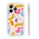 thumbnail image 1 of Elegante y divertido: sea creativo con esta funda plateada mate de doble capa para iPhone 15 Pro Max 14 13 12 Pro 11, 1 of 4