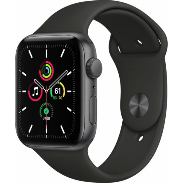 Watch Nike SE 40mm Space Gray Aluminum Case with Anthracite/Black Nike  Sport Band GPS + Cellular MYYU2LL/A - Walmart.com