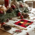 thumbnail image 4 of NWOKYZGH 20Pcs Merry Christmas Dinnerware Set - Christmas Tree Paper Napkins, Party Supplies, 4 of 6