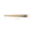 thumbnail image 2 of SOPOTUTU 2Pcs Wood Handle Painting Brush for Waxing and Furniture Restoration in Beige, 2 of 8