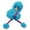 Blue, variant on String Puppet Ostrich - Interactive Nodding Bird Toy for Kids, Creative Folk Art Hand Puppet with Moving Head, Wool Marionette for Storytelling & Playtime, 5 Colors (300g)