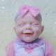thumbnail image 5 of Muñeca Reborn Baby Doll AISITE, totalmente de silicona, 45 cm, con ropa y acceso., 5 of 6