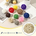 thumbnail image 3 of Uxcell 6 Pcs Bolas de Mimbre de Ratan de 2.4 Pulgadas para Relleno de Jarrones para Bodas, Fiestas y Decoración del Hogar, Madera, 3 of 5