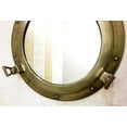 thumbnail image 3 of Vintage Style 17" Porthole Round Coastal Wall Hanging Mirror Porthole Home Chic, 3 of 5