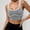 Light Gray, variant on Tank Tops Women Wireless Back Athletic Tank Top Square Neck Yoga Running Womens Cami Brick Red L