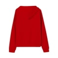thumbnail image 7 of Jovrlynd Hoodies for Women Zip Up Drawstring Oversized Hoodie Jackets with Pockets Winter Long Sleeve Full Zip Hooded Sweatshirt, S-2XL, 7 of 7