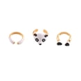 thumbnail image 4 of FOLOYORI Panda Shaped Rings for Women Creative and Adorable Jewelry 1Set, 4 of 8