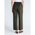 thumbnail image 4 of Free Assembly Women's The Larchmont Embroidered Cropped Patch Pocket Pants, 26" Inseam, Sizes XS-4X, 4 of 6