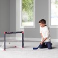 thumbnail image 6 of Franklin Sports NHL Columbus Blue Jackets Mini Hockey Set - Kids Indoor Knee Hockey Goal, Ball, + 2 Mini Hockey Stick Combo Set - Youth NHL Team Indoor Toy Knee Hockey Sets - NHL Official - Ages 3+, 6 of 7