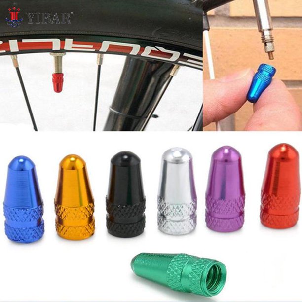 10Pcs Bike Valve Cap Bicycle Wheel Rim Tyre Stem Air Valve Caps Dust CoversAs pic4 He Qiyong unisex
