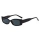 thumbnail image 5 of 2x Gafas de Sol Rectangulares para Mujer, Estilo Retro Vintage, Montura Estrecha Cuadrada, Gafas de Conducción a La Moda, Gafas de , Gafas Clásicas 2 piezas, 5 of 10