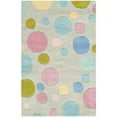 thumbnail image 6 of SAFAVIEH Soho Dots Polka Dots Wool Area Rug, Grey/Multi, 2' x 3', 6 of 8