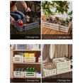 thumbnail image 4 of Retractable Plastic Storage Bins with Handle, Expandable Storage Basket Stackable Sundries Storage Bin Pantry Organizer Container Box for Closet, Kitchen, Refrigerator, Cabinet, 4 of 7