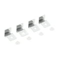 thumbnail image 1 of Clips de tapa de acuario Unique Bargains 4 Pcs Soportes de tapa de acuario Clamps Soporte de tapa de acuario de acero inoxidable Juego de clips para tapa de tanque de acuario tono plateado, 1 of 1