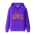 thumbnail image 3 of CUSTG Retro City Name Printed Hooded Sweatshirt for Men, Oversized Loose Pullover Hoodie with Drawstring, Soft Casual Long Sleeve Streetwear Sweatshirt Holiday Tops Daily Wear, 3 of 5
