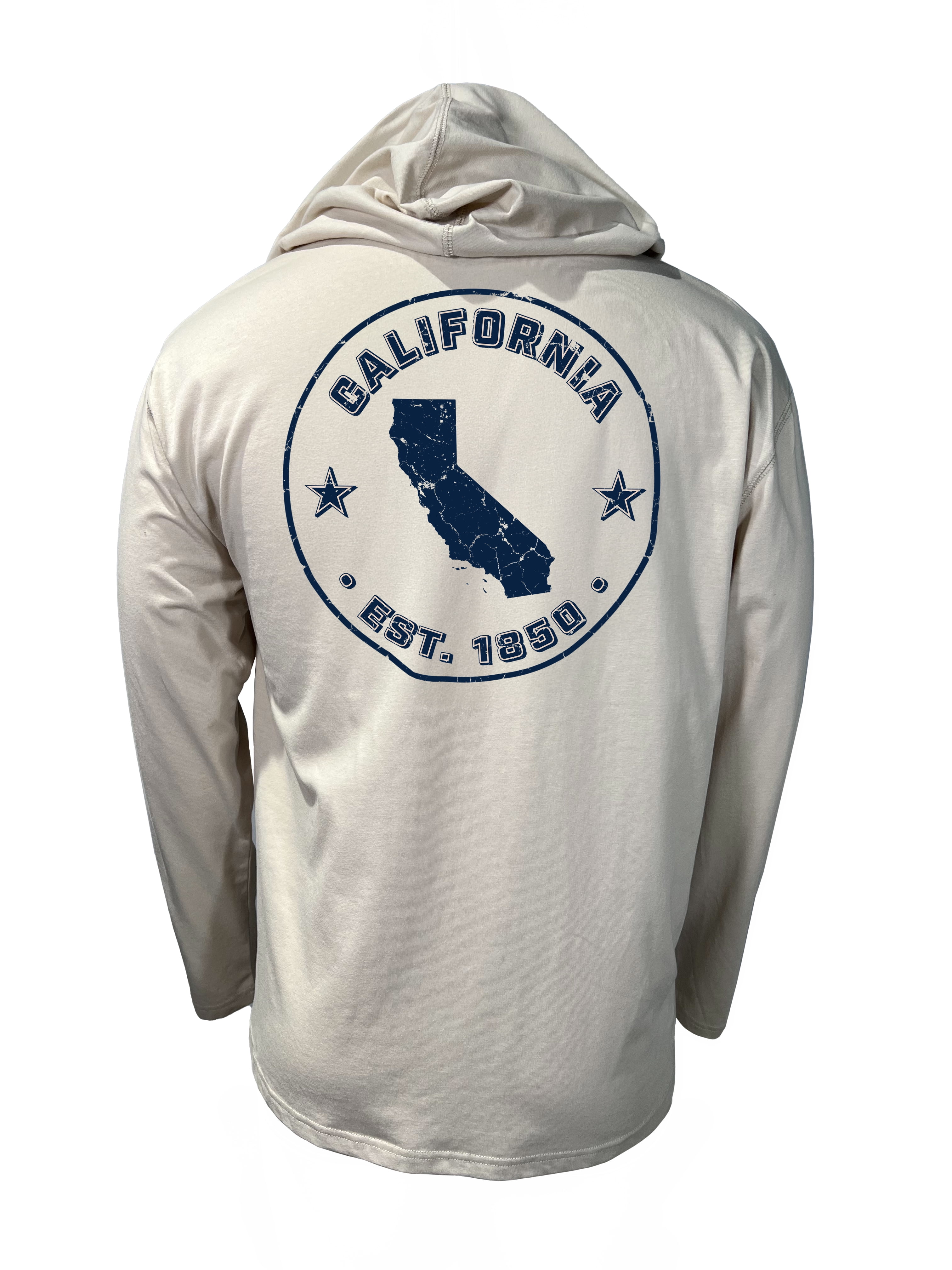 State Circle CALIFORNIA Long Sleeve Hood T-Shirt