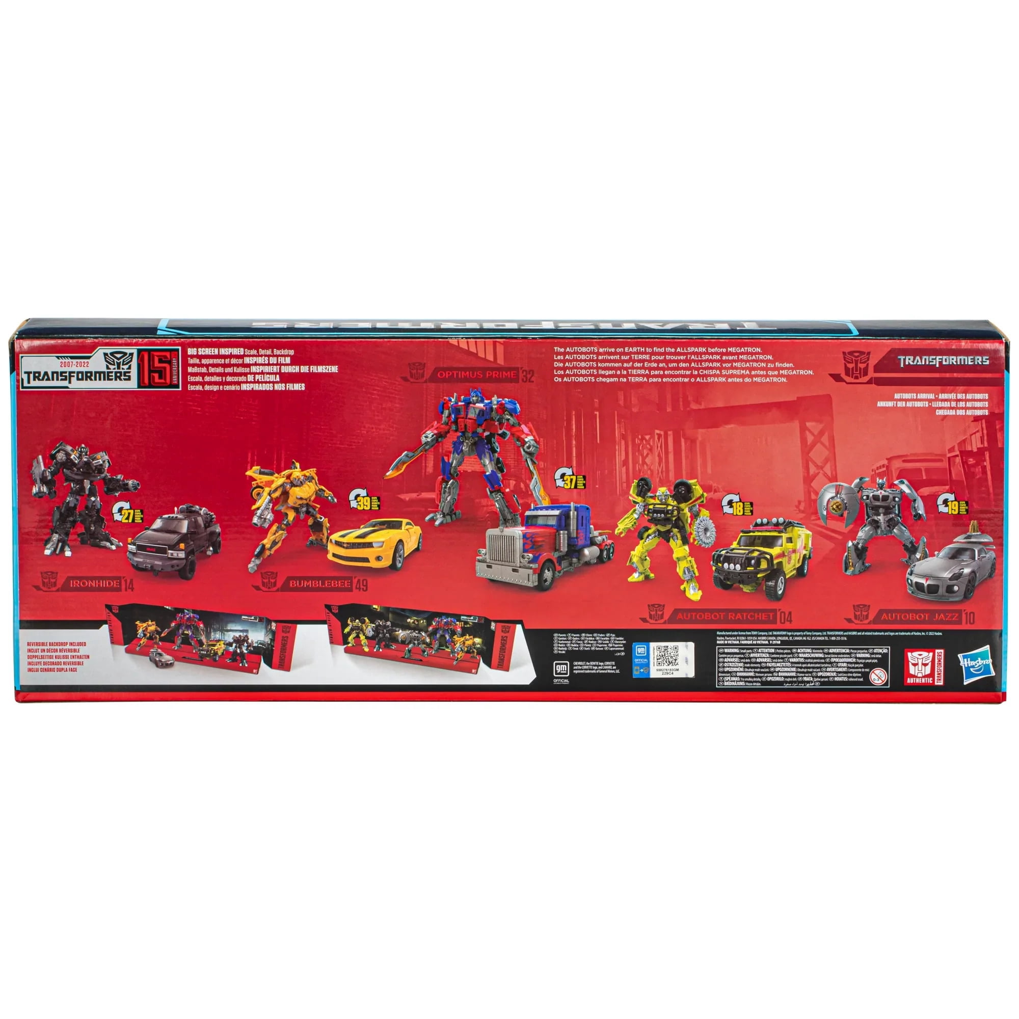 Transformers Studio Series Transformers Movie 15th Anniversary