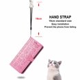 thumbnail image 6 of for Motorola Moto G45 Leather Case, Relief Cartoon Cat Dog Folio Flip Cover, Card Holder Cash Slot, Magnetic Cute Cat Paw Clasp, Hand Wrist Strap, Stand Support, 6 of 8