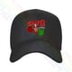 thumbnail image 2 of Gorra de béisbol de Santa Is Coming, gorro de punto con Cierre trasero, 2 of 4
