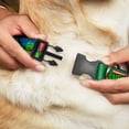 thumbnail image 2 of Nickelodeon Pet Collar, Dog Collar Plastic Buckle, Ninja Turtles Group Pose TMNT Logo Green Multi Color, 9.5 to 14.5 Inches 0.5 Inch Wide, 2 of 6