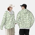 thumbnail image 4 of Balery Cute Frog Sudadera ligera de manga larga con capucha y protección solar UPF 50+ para hombre y mujer, ideal para pesca y running-X-Large, 4 of 7