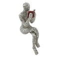 thumbnail image 4 of Reading Woman Figurine, Weather Resistant Hand Painted Ideal Gifting Innovative Reading Woman Ornament  For Dining Table D, 4 of 8