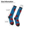 thumbnail image 2 of Sigee Colorful Ladybird for Socks for Men Women Socks Stocking Compression Socks, 2 of 6