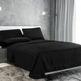 thumbnail image 4 of 400 Thread Count Cotton Sheets, 4 Piece Full Sheet Set for Full Size Bed, 15" Deep Pocket, 4 of 4
