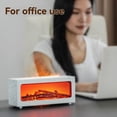 thumbnail image 1 of Mini Fireplace Diffusers for Essential Oils Fireplace Humidifier with Remote Bonfire Flame Diffuser 7 Colors Light A, 1 of 7