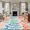 Multi, variant on 6'x9' Area Rugs, Ocean Coral Indoor Outdoor Area Rug for Living Room Bedroom, Orange Red Green Turquoise Plant Branch Washable Bathroom Rugs Kitchen Floor Carpet Mats Home Decor Aesthetic