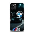 thumbnail image 1 of Bmw-funda de silicona con textura de madera para coche deportivo, carcasa de teléfono para Apple iPhone 14, 13, 12, 11 Pro Max, 13, 12 Mini, XS Max, XR, X, 7, 8 Plus Fivean unisex, 1 of 2