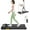 Black, variant on UREVO Spacewalk E1L Smart Walking Pad, Compact Under Desk Treadmill with Double Shock Absorption, Quiet Operation, Workout APP with Track Insights and MIIT Mode, Remote or APP Control for Home Office