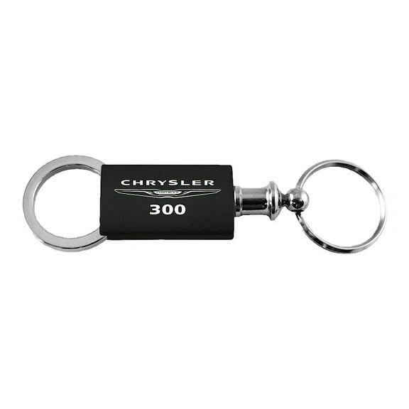 Chrysler 300 Anodized Aluminum Valet Key Fob (Black)