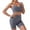 00 # Gray, variant on SOOMLON Womens Bra Sports Yoga Bra Shorts Sports Bra Fitness Yoga Clothes Set Push Up Bralette Female Lingerie Hot Pink S