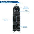 thumbnail image 3 of Interruptor de ventana eléctrica del lado del conductor delantero único para Toyota RAV4 2006-2014, interruptor de control de ventana No.8482042190/8482012520 gris, 3 of 7