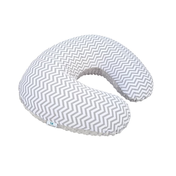 Cojín de lactancia Babies and Kiddies Chevron Gris