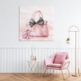 thumbnail image 3 of Stupell Industries Shabby Chic Blush Glam Time Bag Canvas Art, 36 x 36, by Kim Allen, 3 of 8