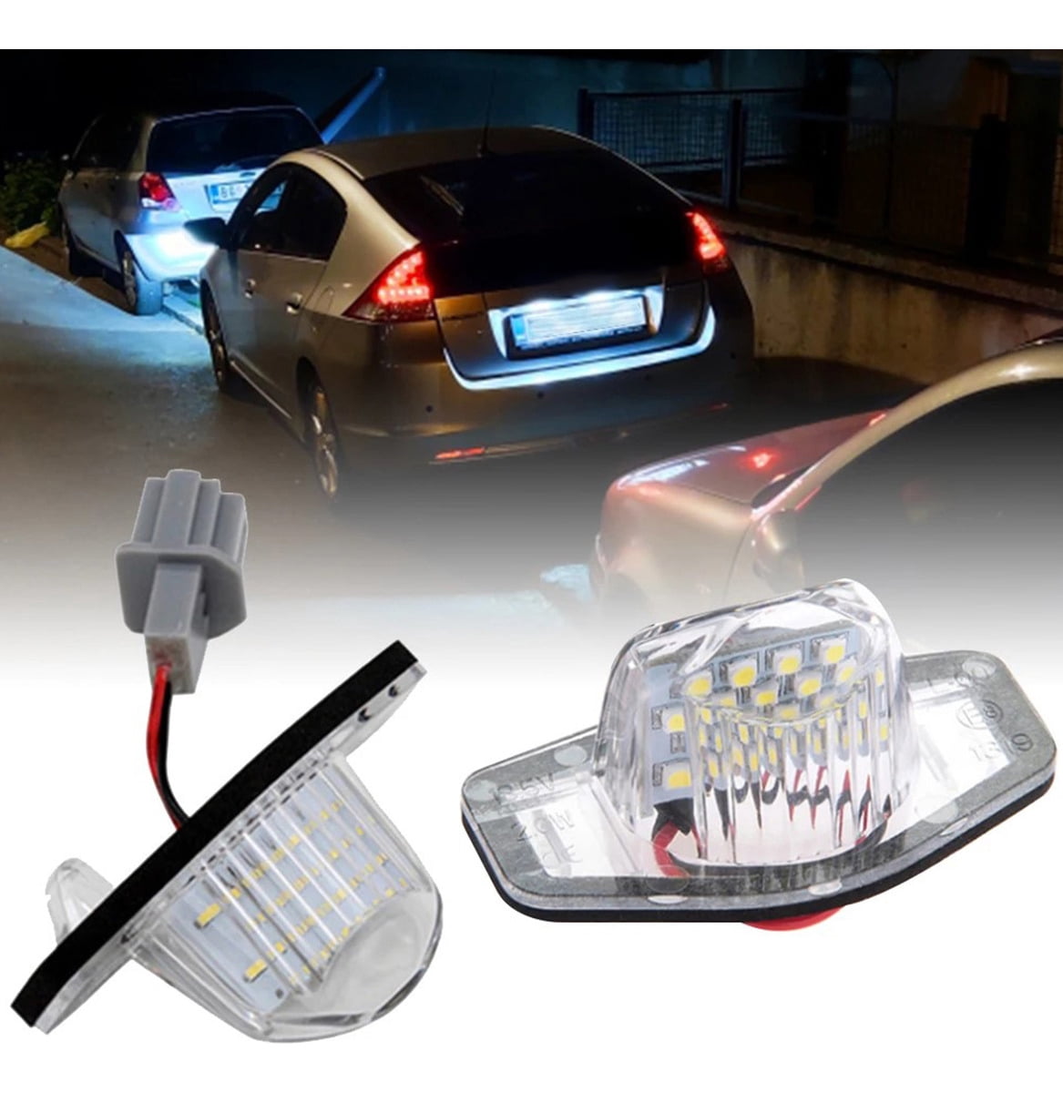 Applicable to License Plate Light For Honda Jazz Odyssey Insight Hr-v Cr-v