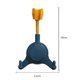 thumbnail image 4 of Soporte de ducha ajustable con ventosa verde sin taladrar: cabezal de ducha angular ajustable e impermeable, con gancho para baño, sin clavos ni pegamento, orientable, 4 of 5