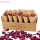 thumbnail image 4 of Soporte de cono de confeti de grano de madera, pétalo de flor seca rosa, decoración de boda para bodas, decoración de fiesta de boda de pueblo, 4 of 4