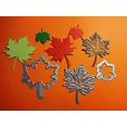 thumbnail image 4 of Juego de troqueles de corte DIY para scrapbooking con hoja de arce y plantas, 4 of 9
