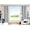 Silver, variant on Gorgeous Home Linen Set of 2 Panels 100% Blackout Bedroom Window Curtain Panels, 84", Silver