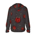 thumbnail image 3 of Haiem Red Ladybugs UPF 50+ Fishing Shirts for Men Long Sleeve UV Sun Protection Hoodie Non-Mask Outdoor Hiking Shirts, 3 of 9
