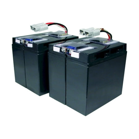 Tripp Lite UPS Replacement Battery Cartridge Kit for select APC UPS Systems 2 sets of 2 - Maintenance-free Lead Acid